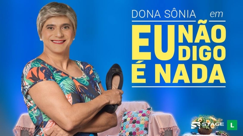 Evento stand-up-dona-sonia-em-eu-nao-digo-e-nada--glauber-cunha