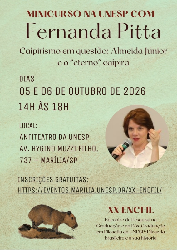 Evento minicurso-caipirismo-em-questao-almeida-junior-e-o-eterno