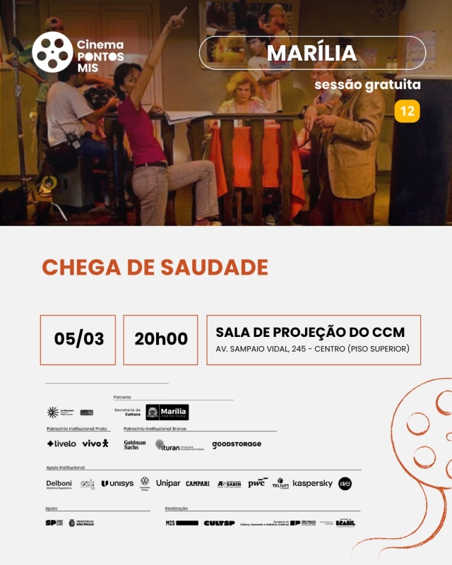 Evento pontos-mis-sessao-de-cinema-chega-de-saudade