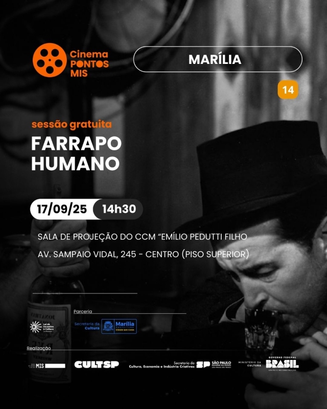 Evento cinema-pontos-mis---filme-farrapo-humano
